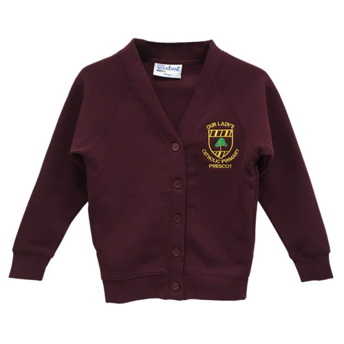 Our Lady’s Catholic Primary School Girls Sweat Cardigan | TopForm